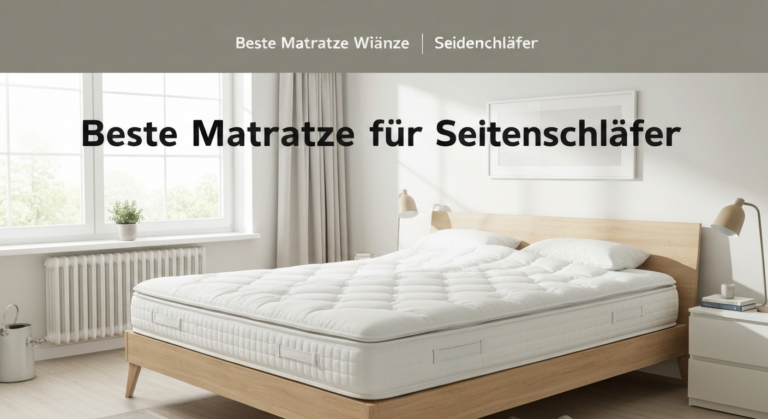 Beste Matratze für Seitenschläfer 2026: Dein ultimativer Guide