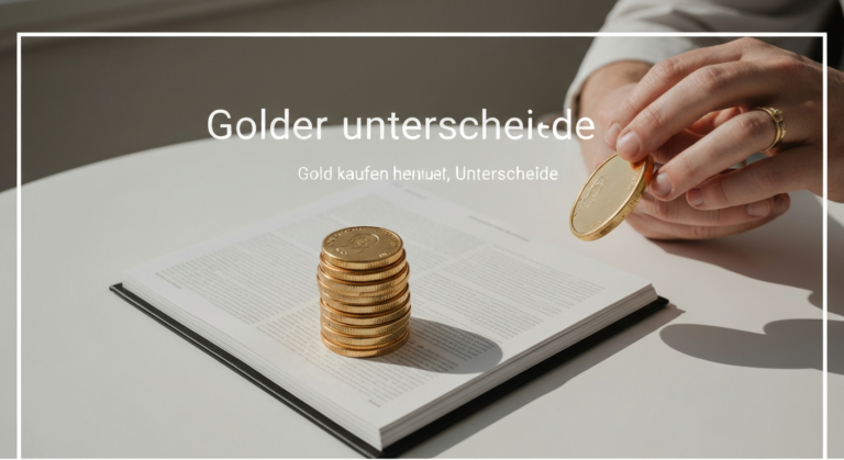 Gold kaufen Unterschiede 2026: Dein Guide für Outdoor & Garten